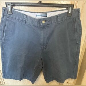 Peter Millar Chino Shorts‎ Men 34 Blue Pima Cotton